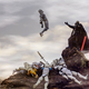 Illustration for article titled Cool Macroshots Show The Dramatic Adventures of emStar Wars/em Figurines